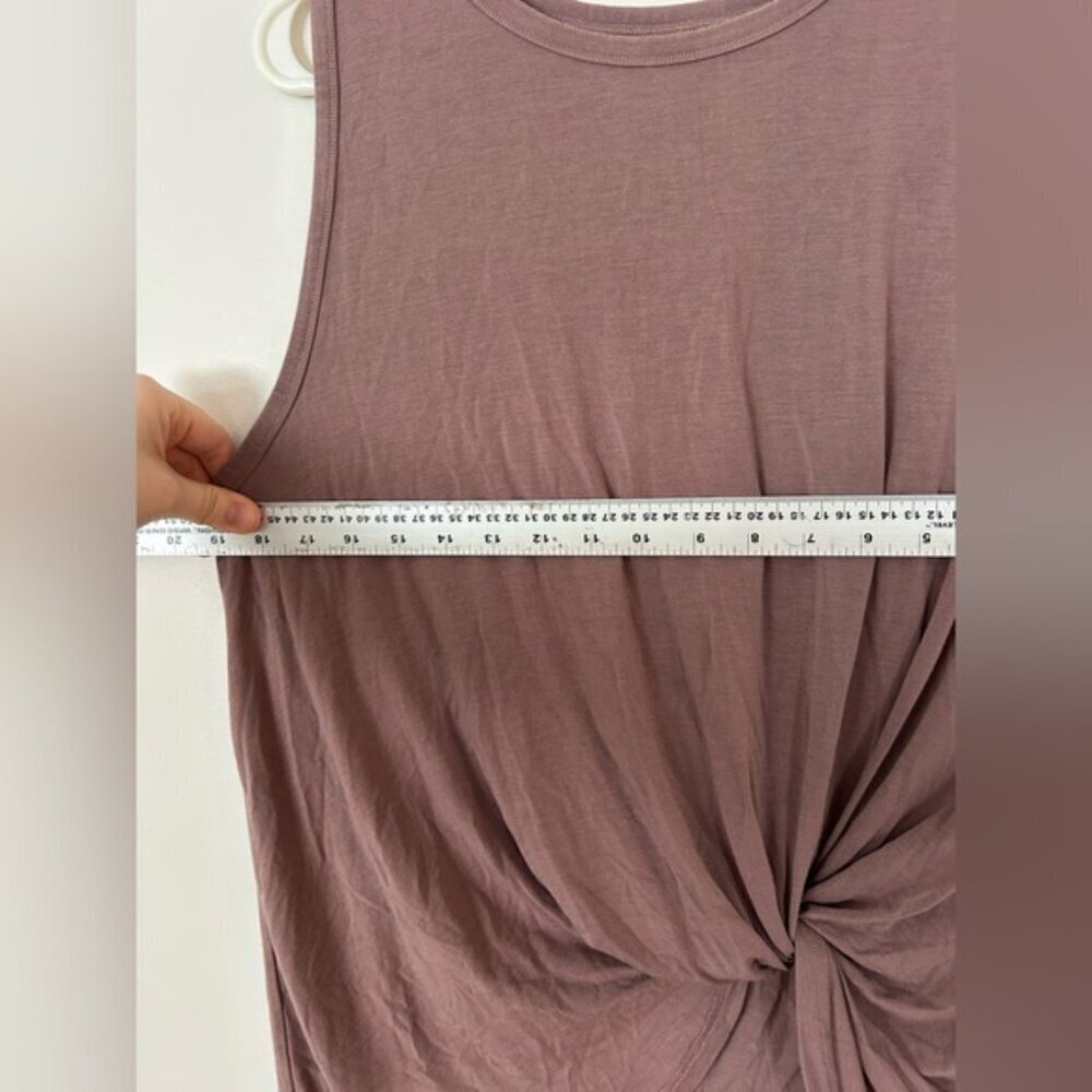 Super Soft Jackson Rowe Knotty Tank - medium Dusty Pink - Picture 5 of 7
